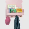 Ράφι τοίχου babyGap Brannan Bear με 4 άγκιστρα