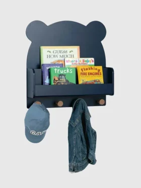 Ράφι τοίχου babyGap Brannan Bear με 4 άγκιστρα