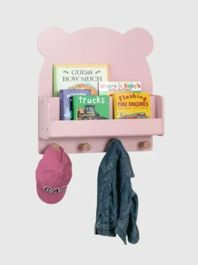 Ράφι τοίχου babyGap Brannan Bear με 4 άγκιστρα