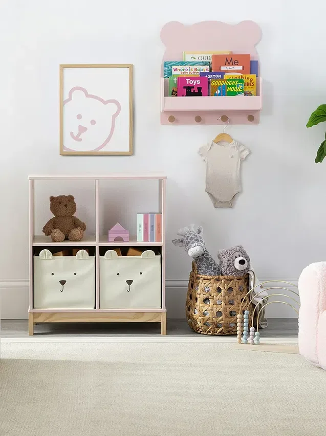 Ράφι τοίχου babyGap Brannan Bear με 4 άγκιστρα
