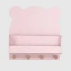 Ράφι τοίχου babyGap Brannan Bear με 4 άγκιστρα