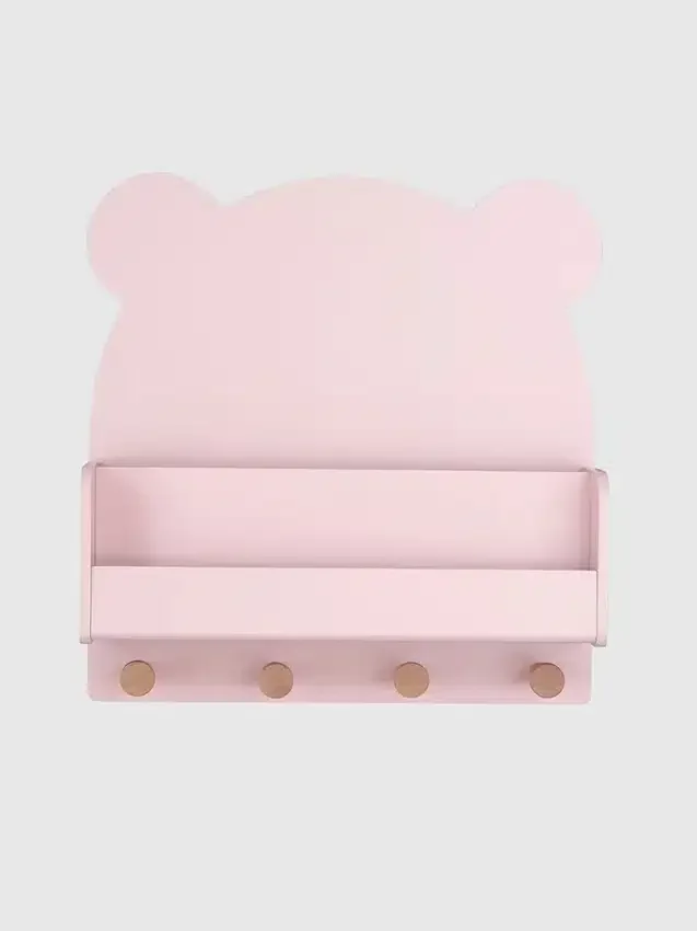 Ράφι τοίχου babyGap Brannan Bear με 4 άγκιστρα