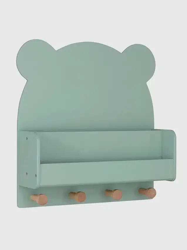 Ράφι τοίχου babyGap Brannan Bear με 4 άγκιστρα