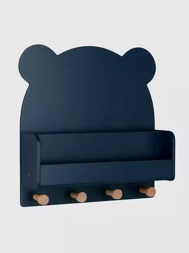 Ράφι τοίχου babyGap Brannan Bear με 4 άγκιστρα