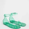Σανδάλια με λουράκια τύπου «Jelly»