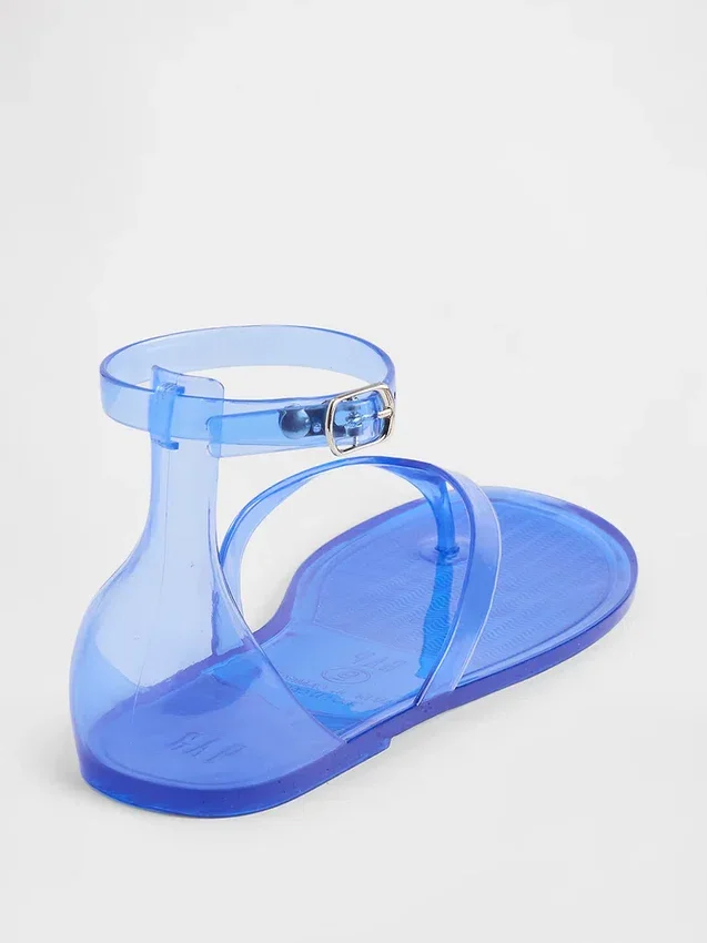 Σανδάλια με λουράκια τύπου «Jelly»