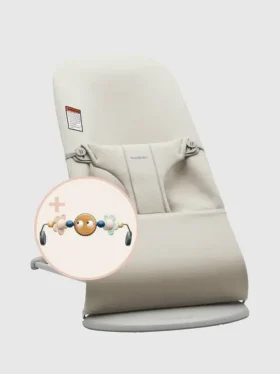 Σετ Babybjorn 3D Jersey και μαλακό παιχνίδι Bouncer Bliss