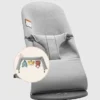 Σετ Babybjorn 3D Jersey και μαλακό παιχνίδι Bouncer Bliss