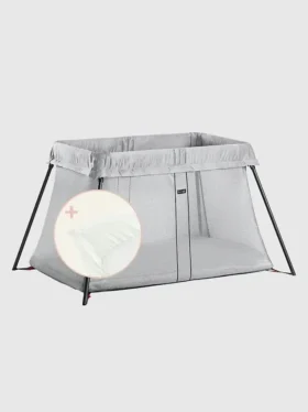 Σετ Babybjorn Travel Crib Light και σεντόνι