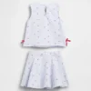 Σετ φούστα-σορτς με φιόγκο Vintagesoft για Βρέφη & Νήπια