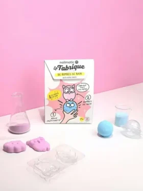 Σετ κατασκευής βομβών μπάνιου Nailmatic με αναβράζουσα μπάλα μπάνιου