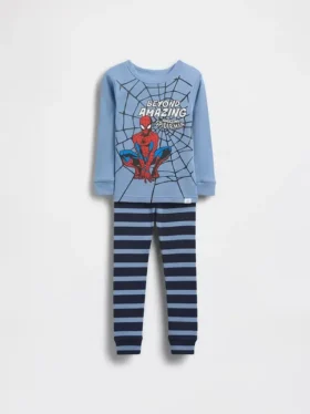 Σετ πιτζάμας για βρέφη & νήπια Spider-Man από βιολογικό βουρτσισμένο βαμβάκι