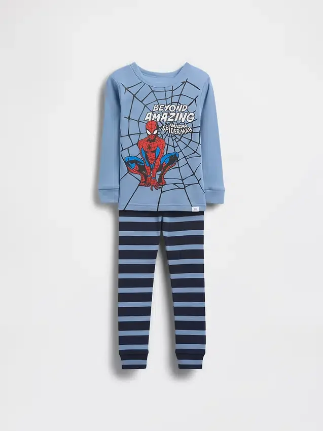 Σετ πιτζάμας για βρέφη & νήπια Spider-Man από βιολογικό βουρτσισμένο βαμβάκι