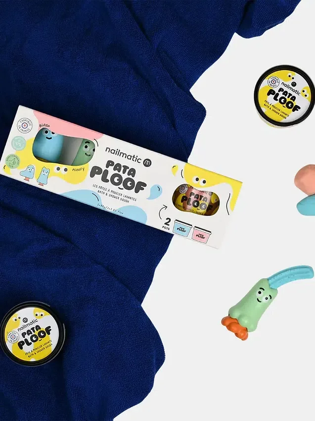 Σετ πλαστελίνης καθαρισμού Nailmatic Soap Dough