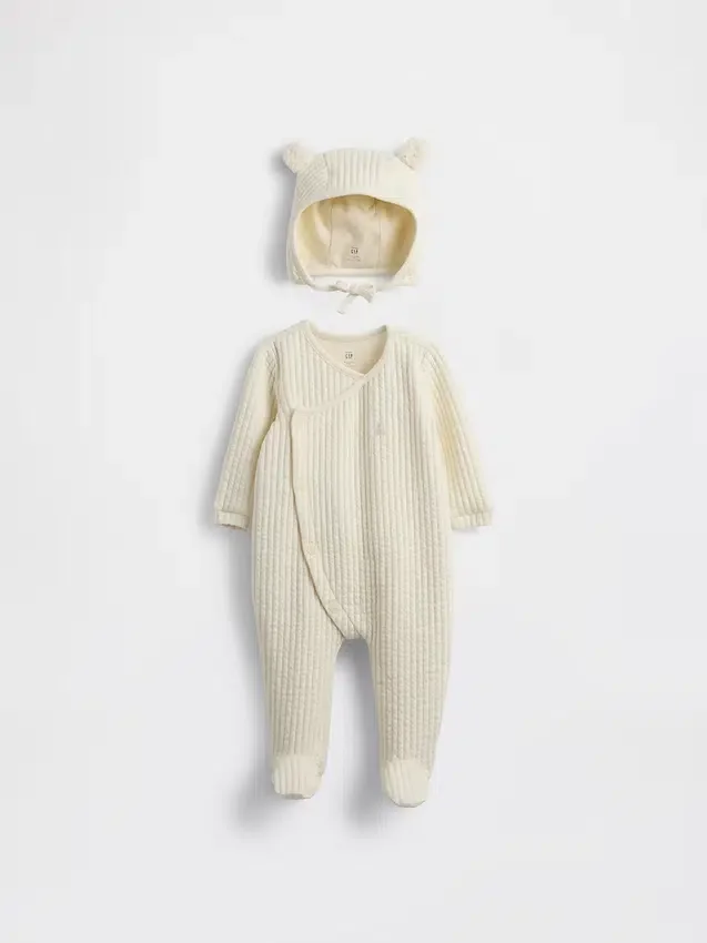 Σετ ρούχων «Baby First Favorites» με διασταυρούμενο λαιμό