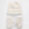 Σετ σκούφου και γαντιών «CashSoft Bear» για βρέφη & νήπια