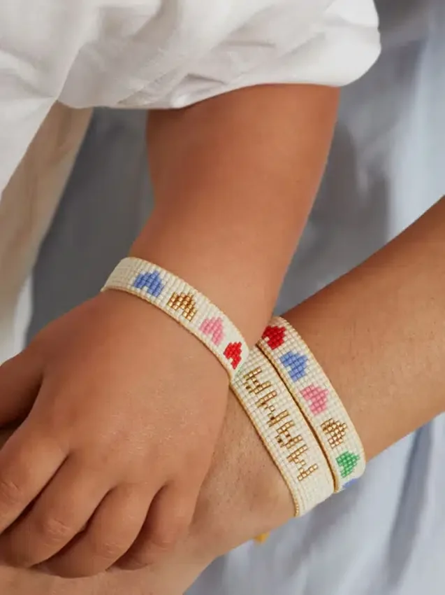 Σετ βραχιόλια «Rainbow Hearts» της Hart «Mini and Me»