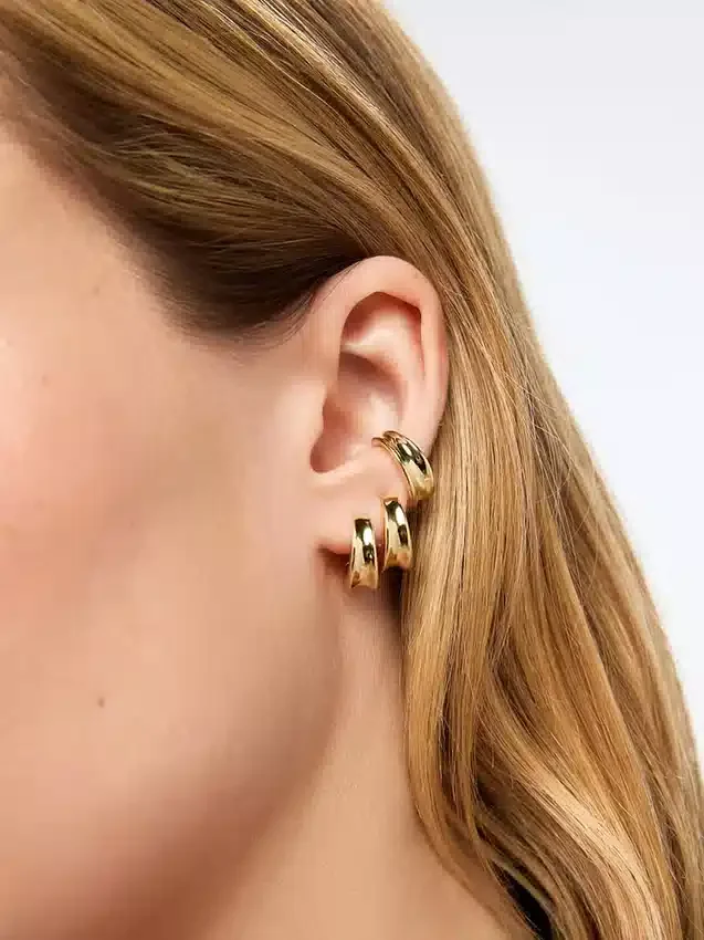 Σκουλαρίκια Ana Luisa Wade Mini Huggie Hoop