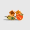 Σκουλαρίκια Pierced Co Pea Pod / Tomato με βιδωτό κούμπωμα