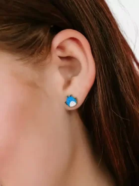 Σκουλαρίκια Pierced Co Squishmallows Waverly με βιδωτό κούμπωμα