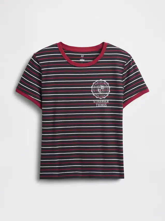 Stranger Things Οργανικό βαμβακερό Vintagesoft κοντό T-shirt