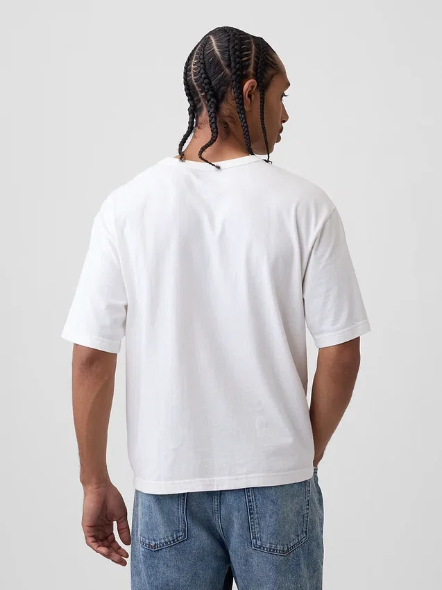 T-shirt χαλαρής εφαρμογής