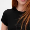 T-shirt για μωρά με πλέξη «waffle»