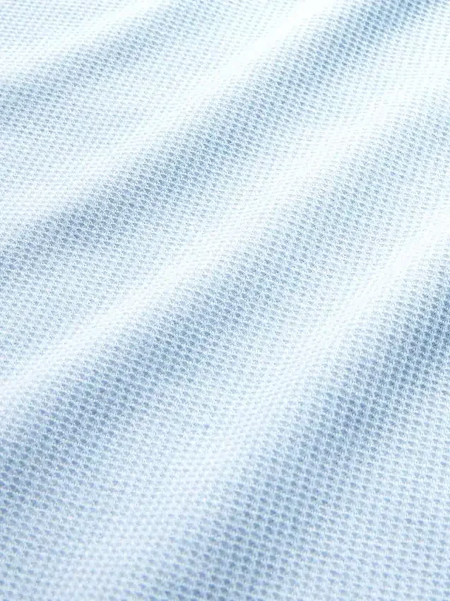 T-shirt για μωρά με πλέξη «waffle»