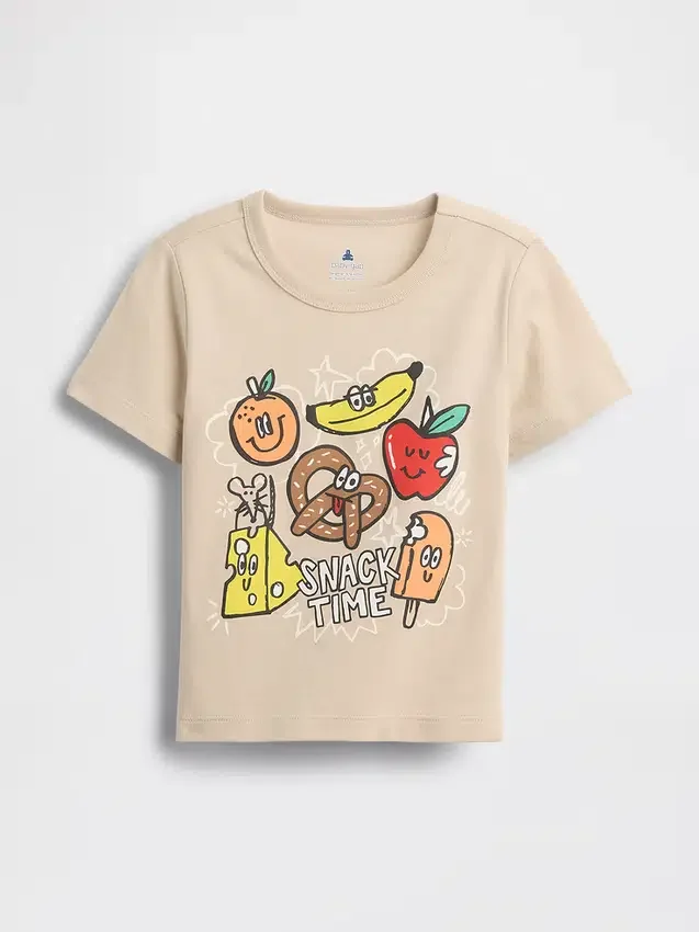 Τ-shirt με γραφικά για βρέφη & νήπια, ιδανικό για συνδυασμούς