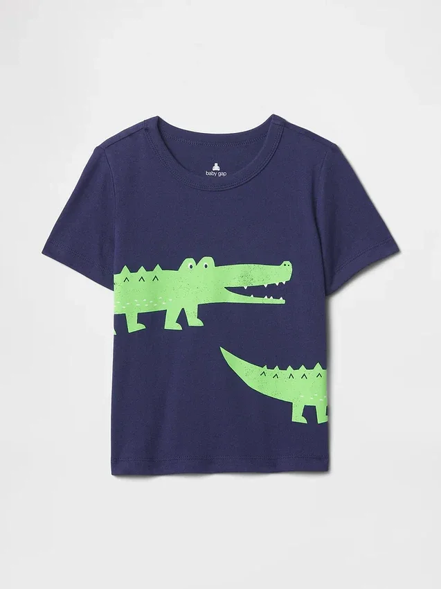 Τ-shirt με γραφικά για βρέφη & νήπια, ιδανικό για συνδυασμούς