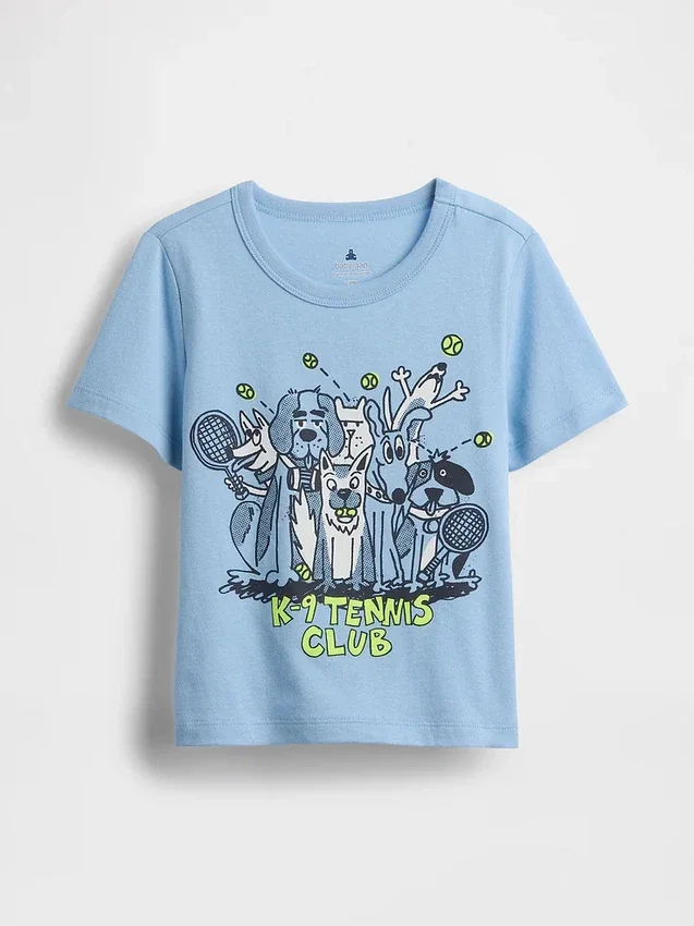 Τ-shirt με γραφικά για βρέφη & νήπια, ιδανικό για συνδυασμούς