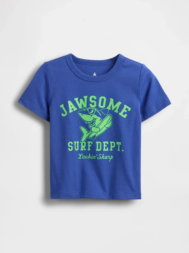 Τ-shirt με γραφικά για βρέφη & νήπια, ιδανικό για συνδυασμούς