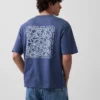 Τ-shirt με γραφικά Keith Haring σε oversized γραμμή