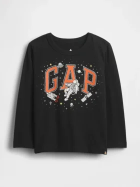 Τ-shirt με γραφικά λογότυπα για βρέφη & νήπια, ιδανικό για συνδυασμούς