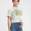 Τ-shirt με γραφικά μπάντας για εφήβους