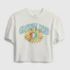 Τ-shirt με γραφικά μπάντας για εφήβους