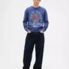 T-shirt με γραφικά Nba New York Knicks σε κοντό μήκος