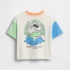 Τ-shirt με γραφικά, oversized, για βρέφη & νήπια