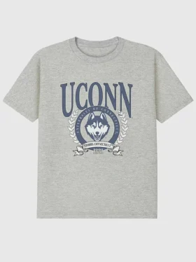 T-shirt με γραφικό Laurel Crest του UConn