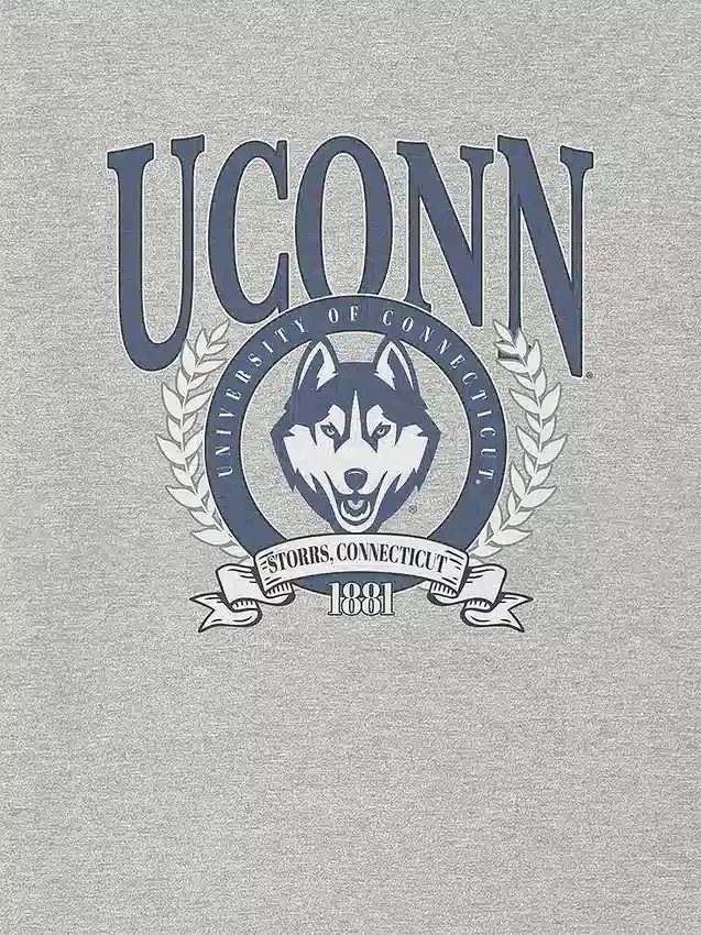 T-shirt με γραφικό Laurel Crest του UConn