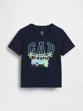 Τ-shirt με γραφικό λογότυπο για βρέφη & νήπια