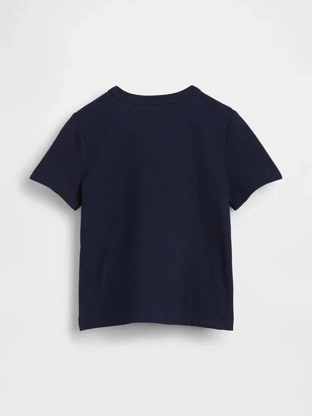 Τ-shirt με γραφικό λογότυπο για βρέφη & νήπια