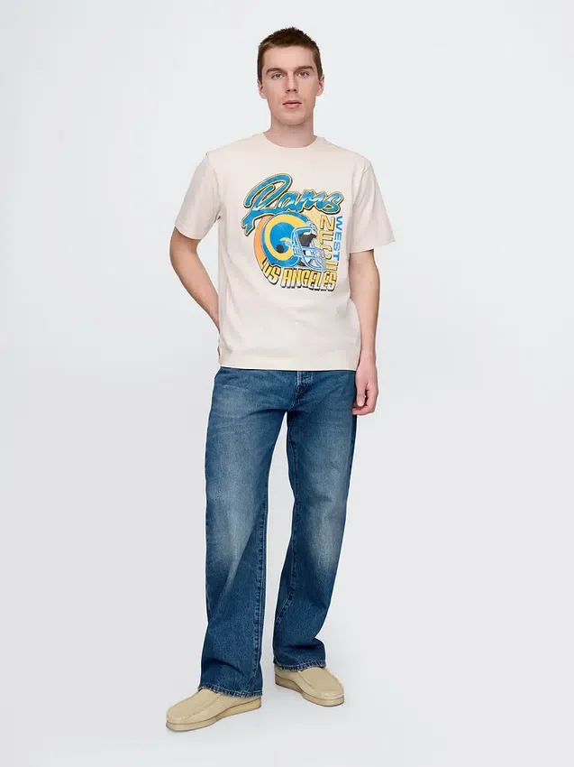Τ-shirt με γραφικό των Los Angeles Rams της NFL