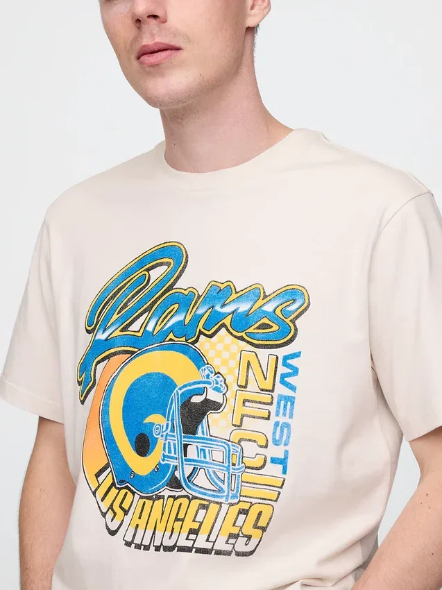 Τ-shirt με γραφικό των Los Angeles Rams της NFL