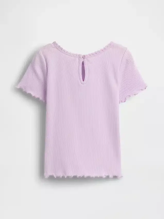 T-shirt με κροσέ για βρέφη & νήπια με κεντημένο παγωτό