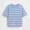 T-shirt με πλέξη «waffle» για βρέφη & νήπια