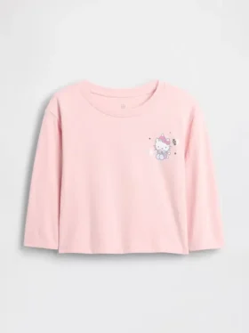 Τ-shirt με σχέδιο Hello Kitty για βρέφη & νήπια