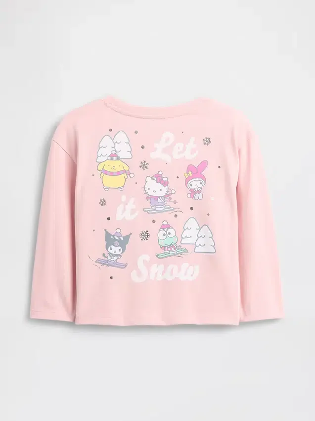 Τ-shirt με σχέδιο Hello Kitty για βρέφη & νήπια