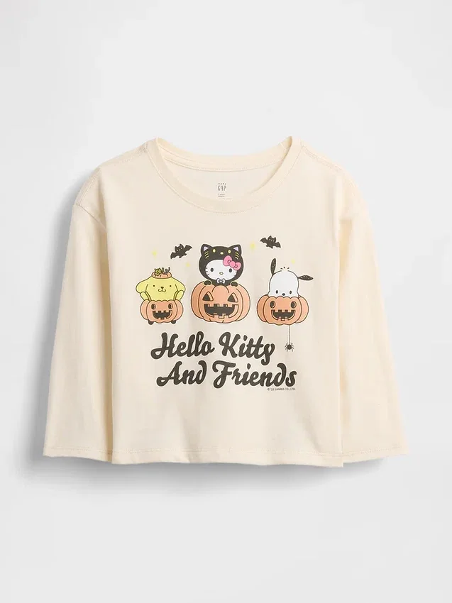 T-shirt με σχέδιο Hello Kitty για βρέφη & νήπια για το Χάλοουιν