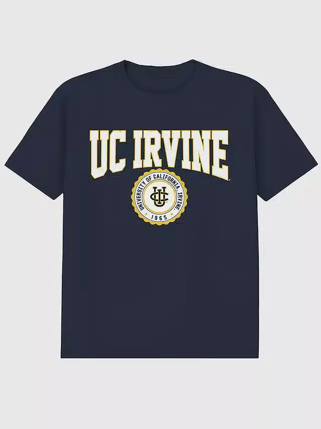 T-shirt με το έμβλημα του Πανεπιστημίου της Καλιφόρνιας στο Ίρβαϊν